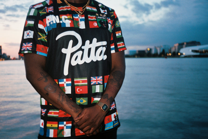 Patta Soundsystem Appelsap Football Jersey - Patta
