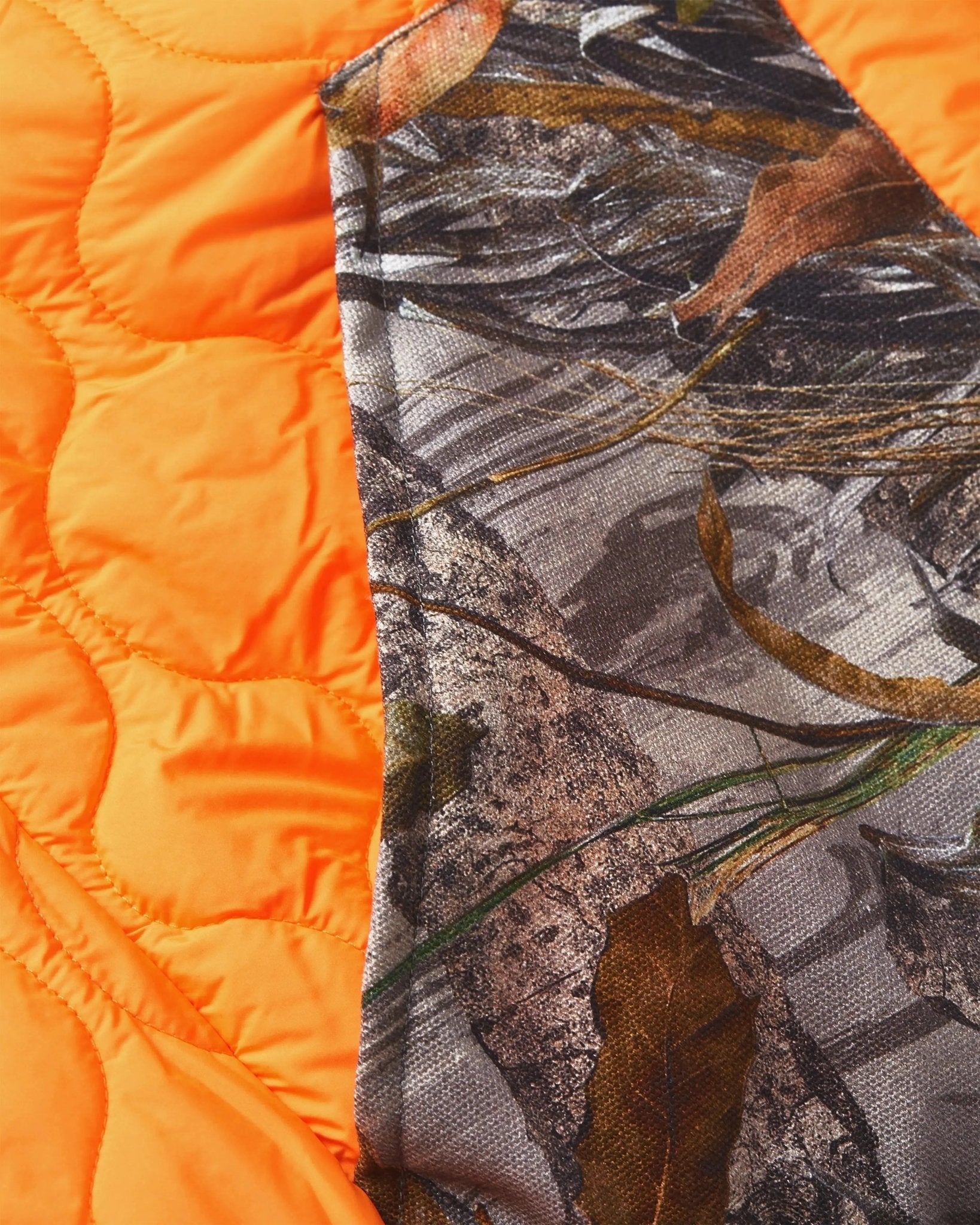 Patta Nature Print Reversible Canvas Bomber Jacket (Nature Print) - Patta