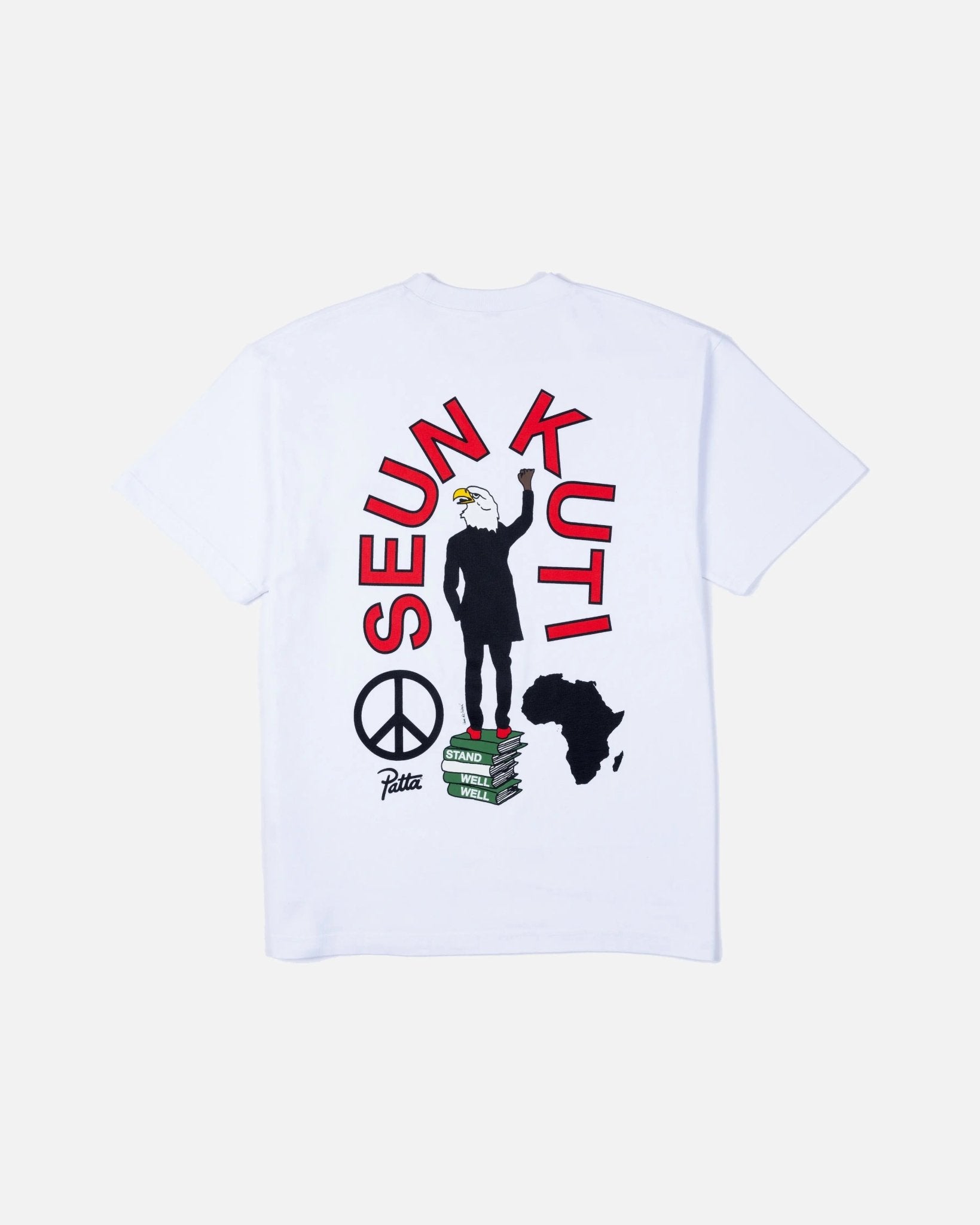 Patta Soundsystem x Seun Kuti T-Shirt (White) - Patta