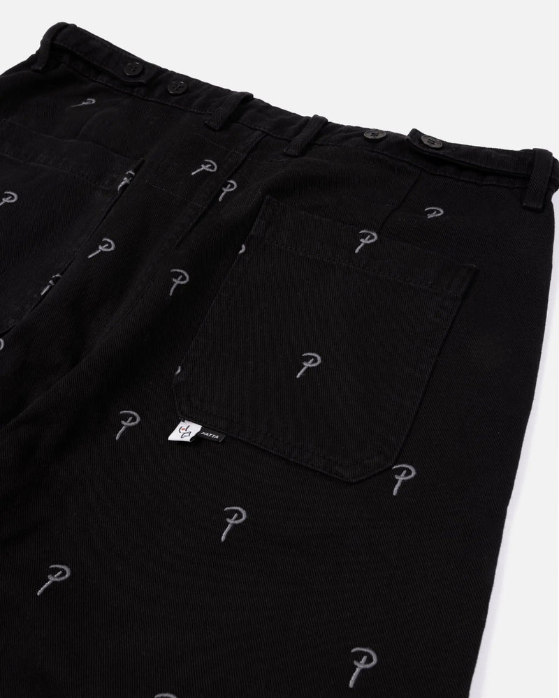 Patta x Bonne Pants (Black) - Patta