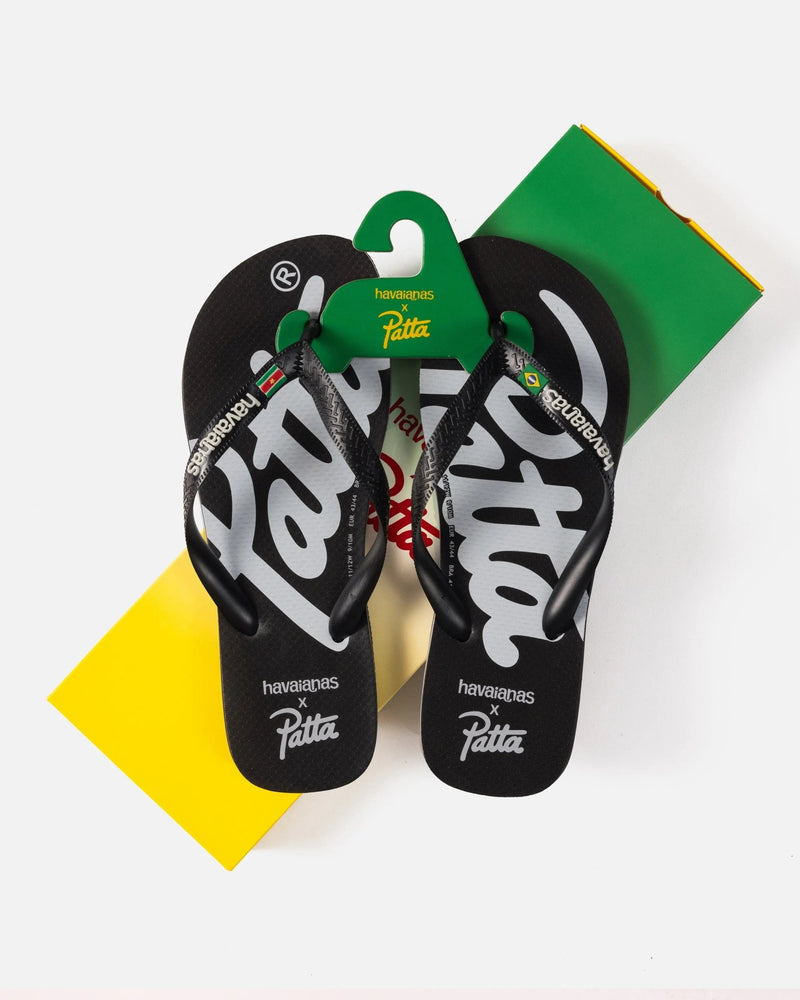 Patta x Havaianas Top (Black) - Patta