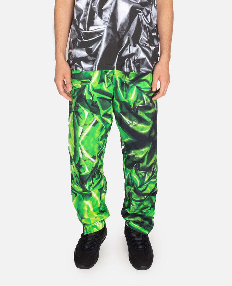 Patta x Bodil Ouedraogo Panelled Tracksuit (Green AOP/Grey AOP) Patta