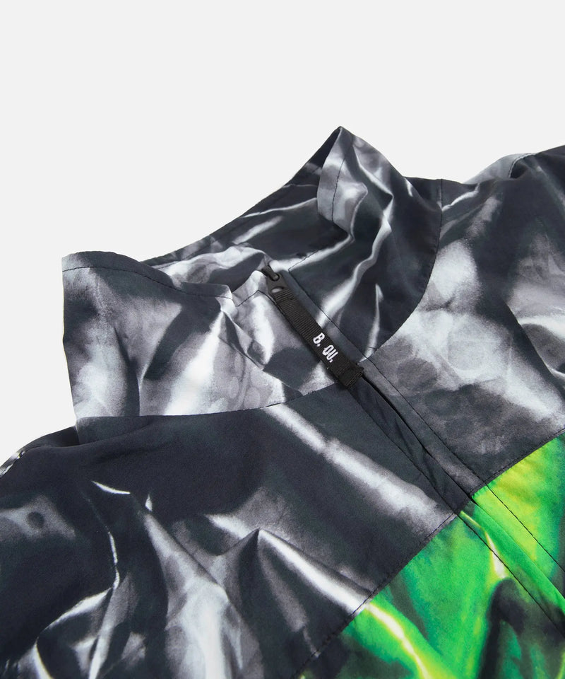 Patta x Bodil Ouedraogo Panelled Tracksuit (Green AOP/Grey AOP) Patta