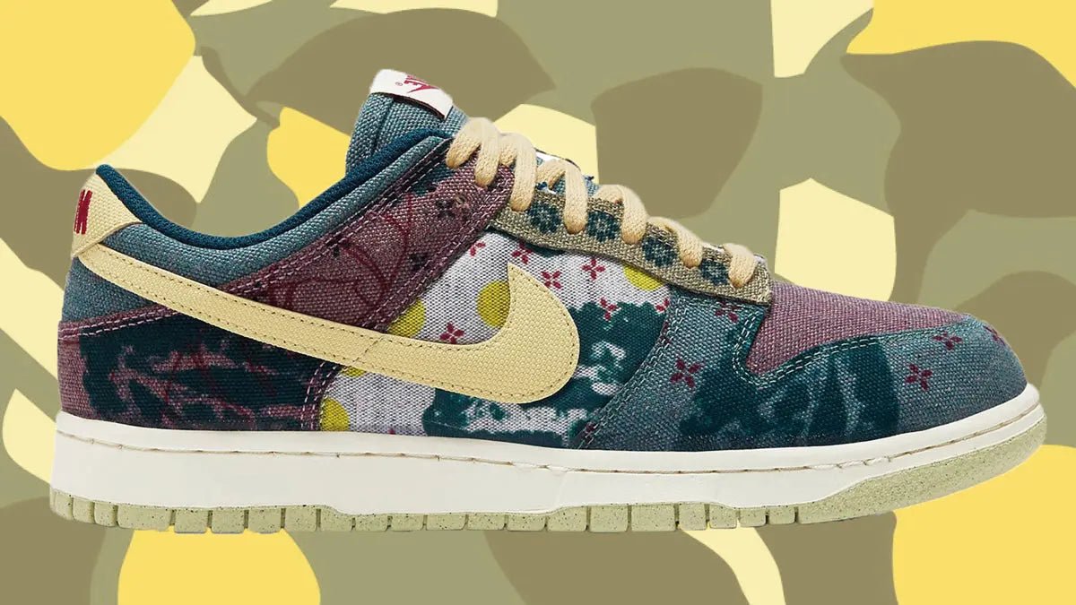 Nike Dunk Low SP (Multi Color/Lemon Wash-Midnight-Turq) - Patta