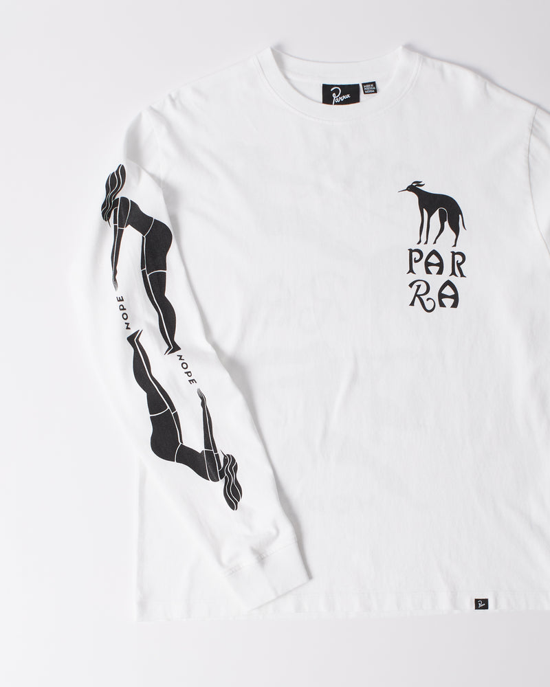 ByParra Dog Training Long Sleeve t-shirt (White)