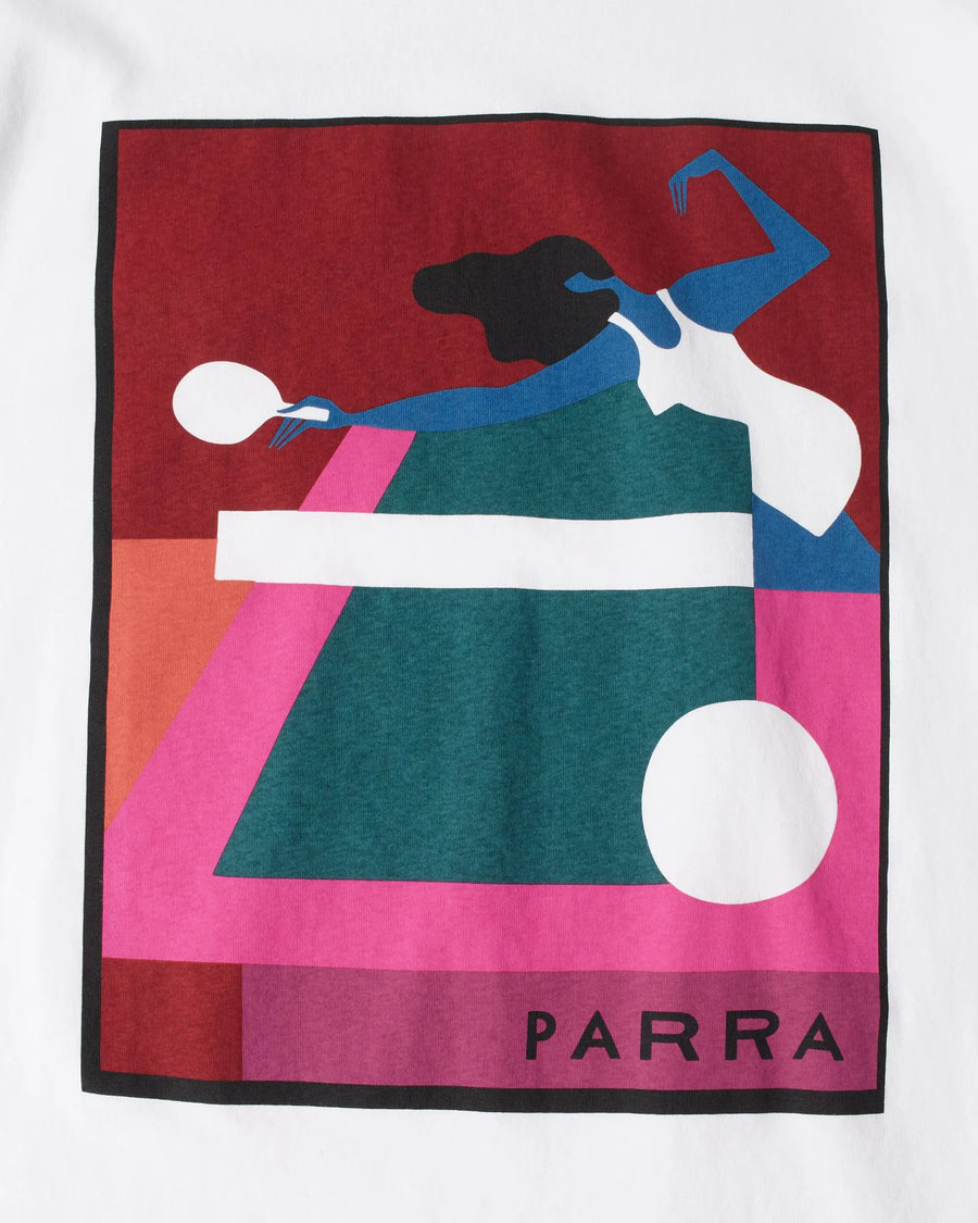 byParra Ping Ponged T-Shirt (White) byParra