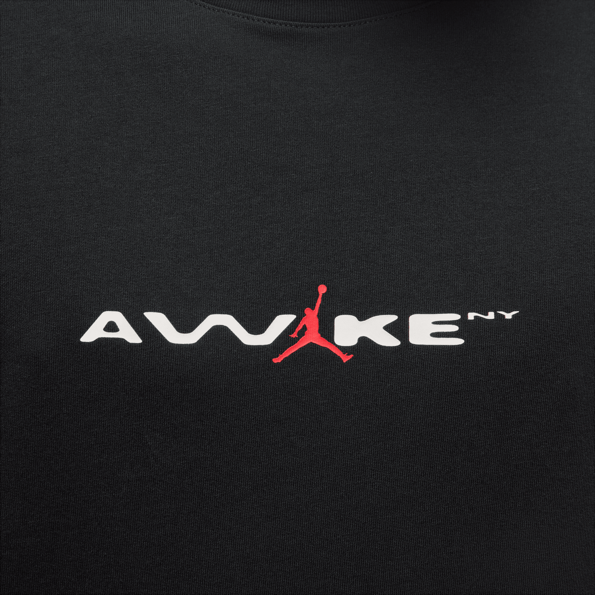 Jordan x Awake NY T-Shirt (Black/ White/ University Red)