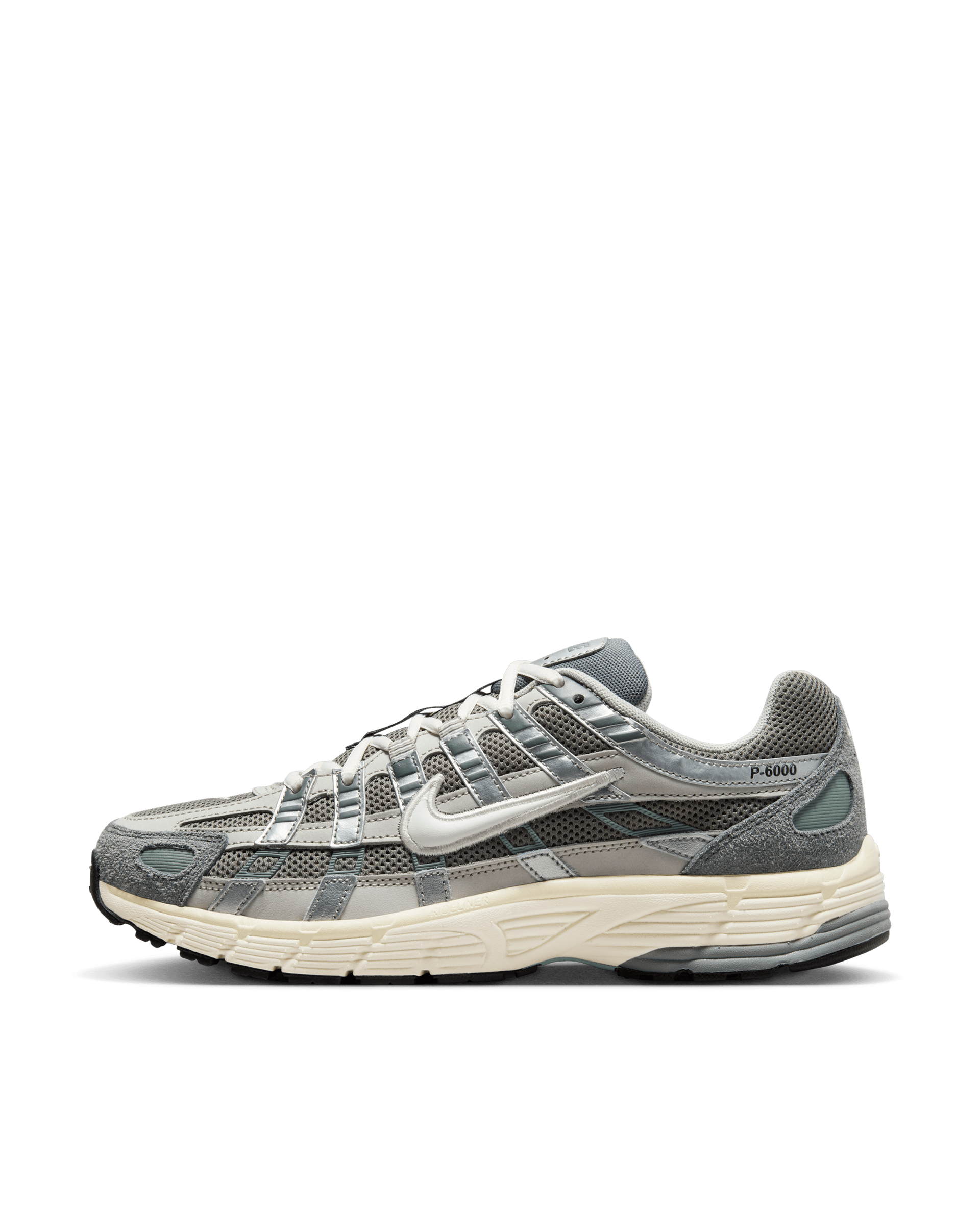 Nike Nike P-6000 (Flat Pewter/White-Lt Iron Ore)