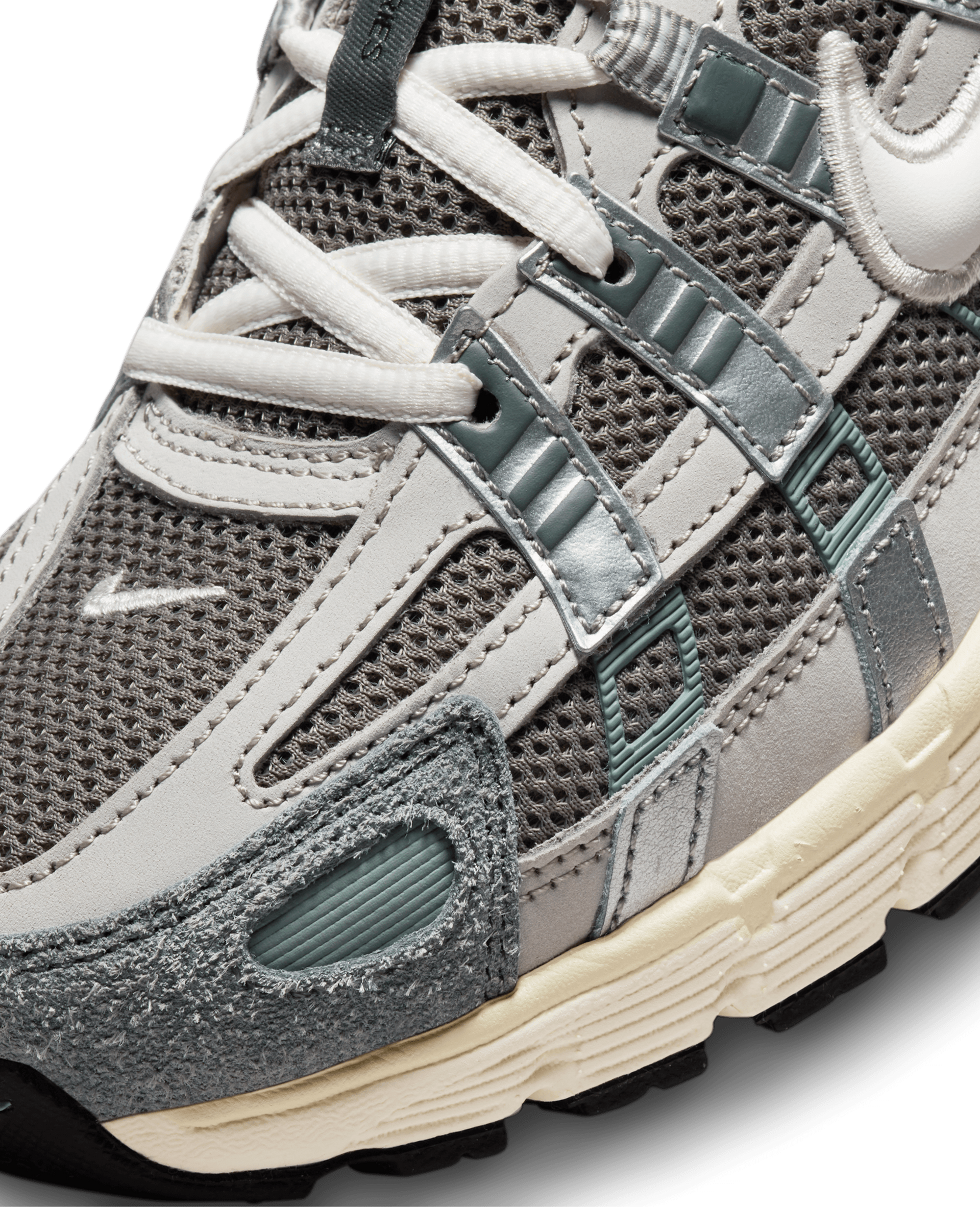 Nike Nike P-6000 (Flat Pewter/White-Lt Iron Ore)
