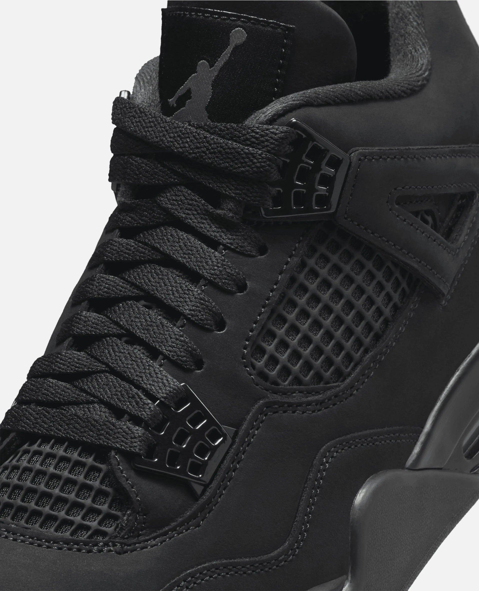 Nike Air Jordan 4 Retro (Black/Black-LT Graphite) Nike