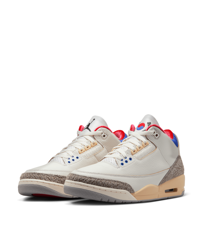 Nike Air Jordan 3 Retro OG Sp (White/Black-Sport Royal-Challange Red)