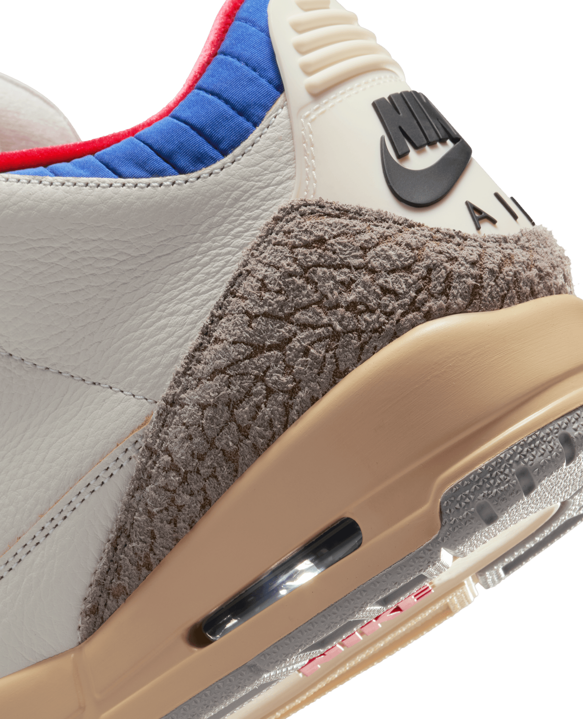 Nike Air Jordan 3 Retro OG Sp (White/Black-Sport Royal-Challange Red)