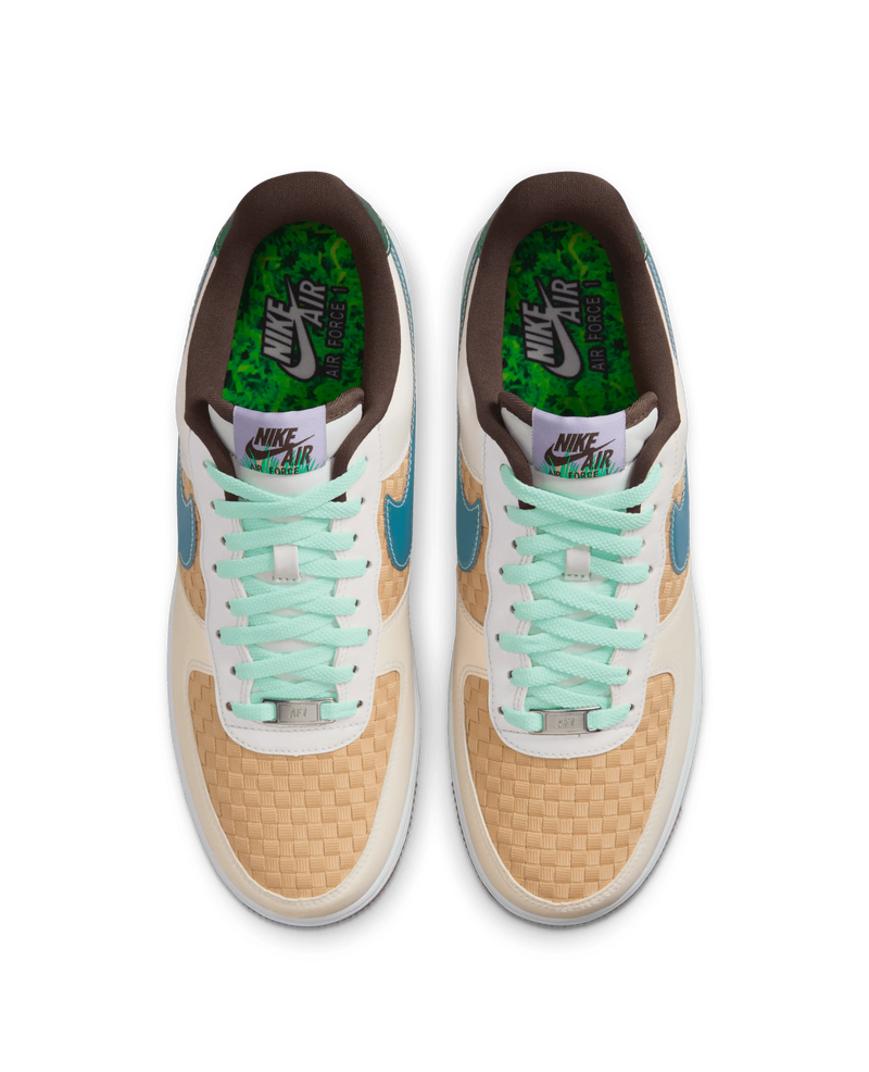 Nike Air Force 1 Retro (Summit White/Glacier Blue-Mint Foam) Nike