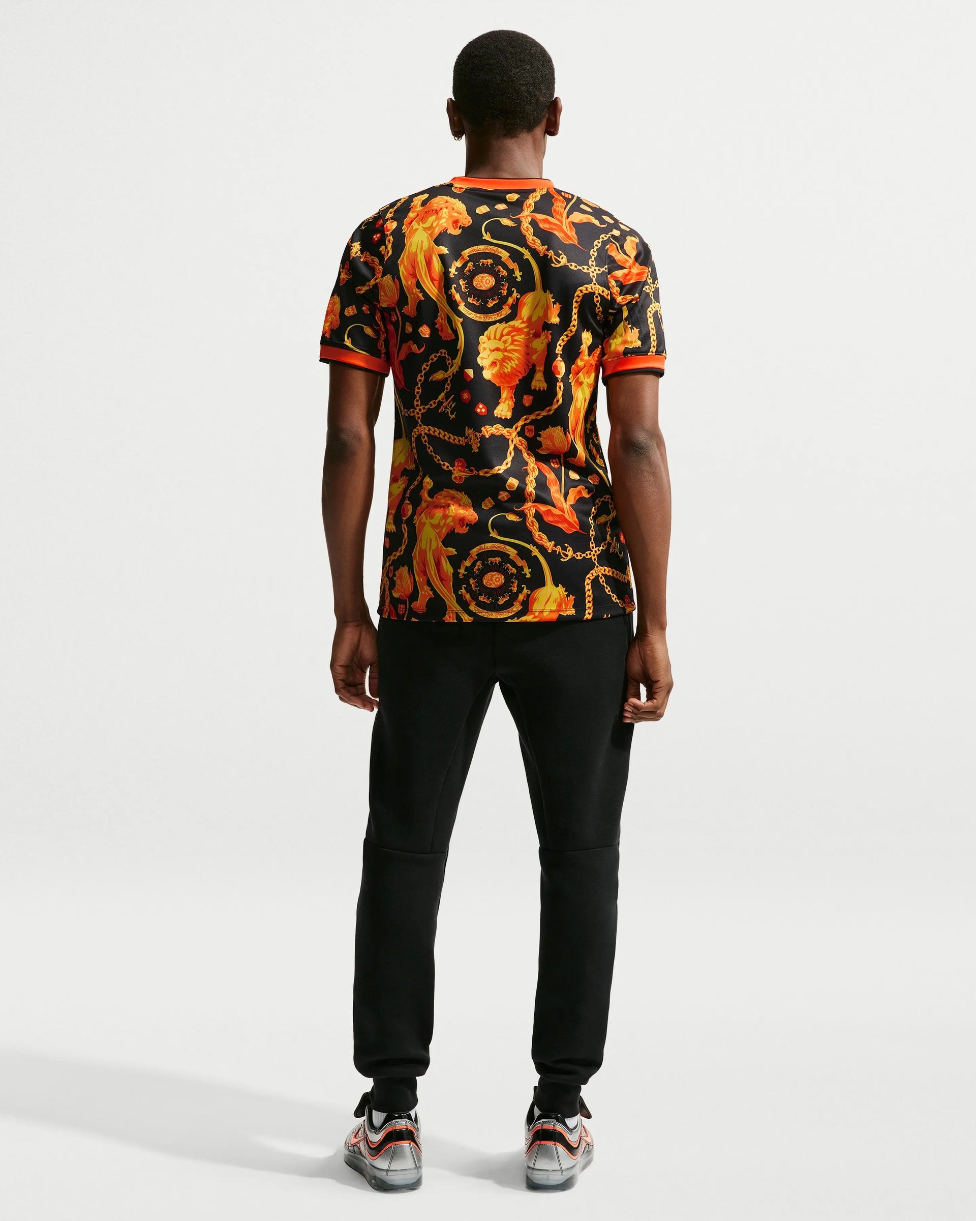 Patta x Nike KNVB Pre-Match Jersey (Black/Orange) Nike