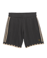 adidas Clot Crochet Shorts by Edison Chen 'Carbon'