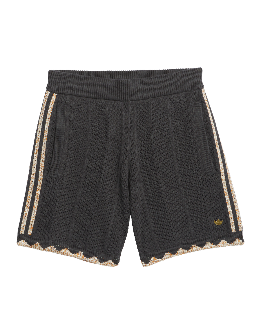 adidas Clot Crochet Shorts by Edison Chen 'Carbon'