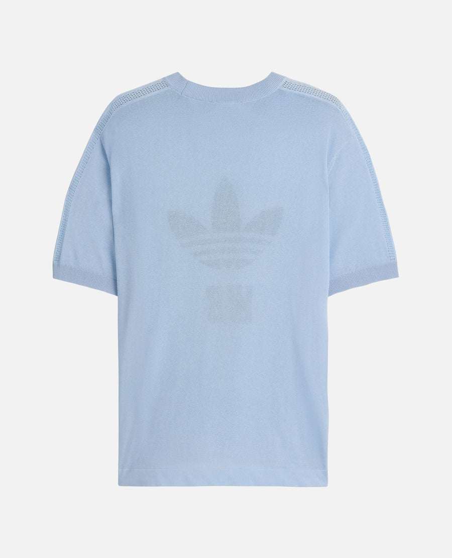 adidas WB Knit T-Shirt (Clear Sky) Adidas