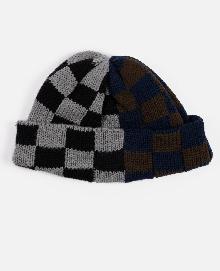 Patta Split Two Tone Knitted Beanie (Delicioso/Cement) Patta
