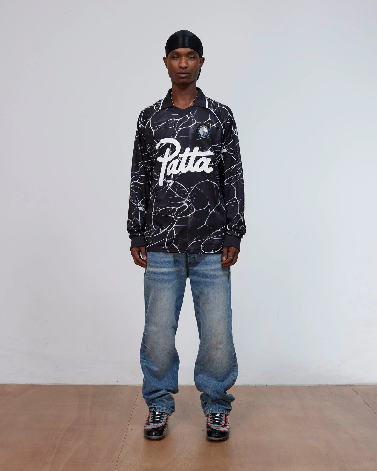 Patta Thorns Longsleeve Football Jersey (Moonless Night) Patta