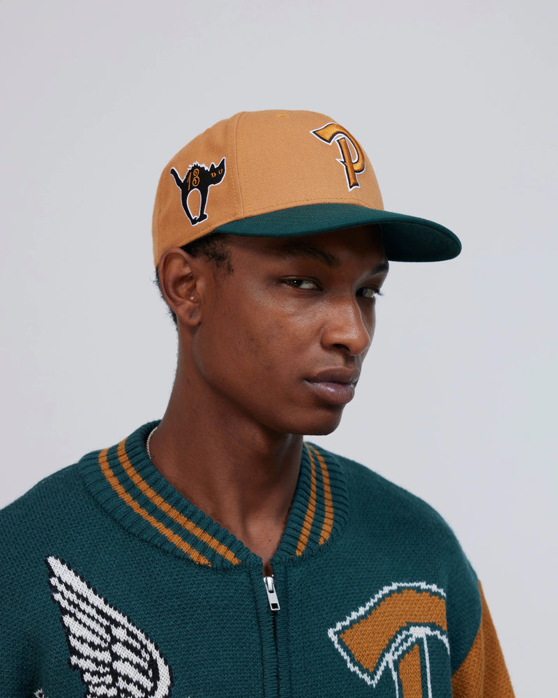 Patta Lucky 13 Snap Back Cap (Buckthorn Brown) Patta