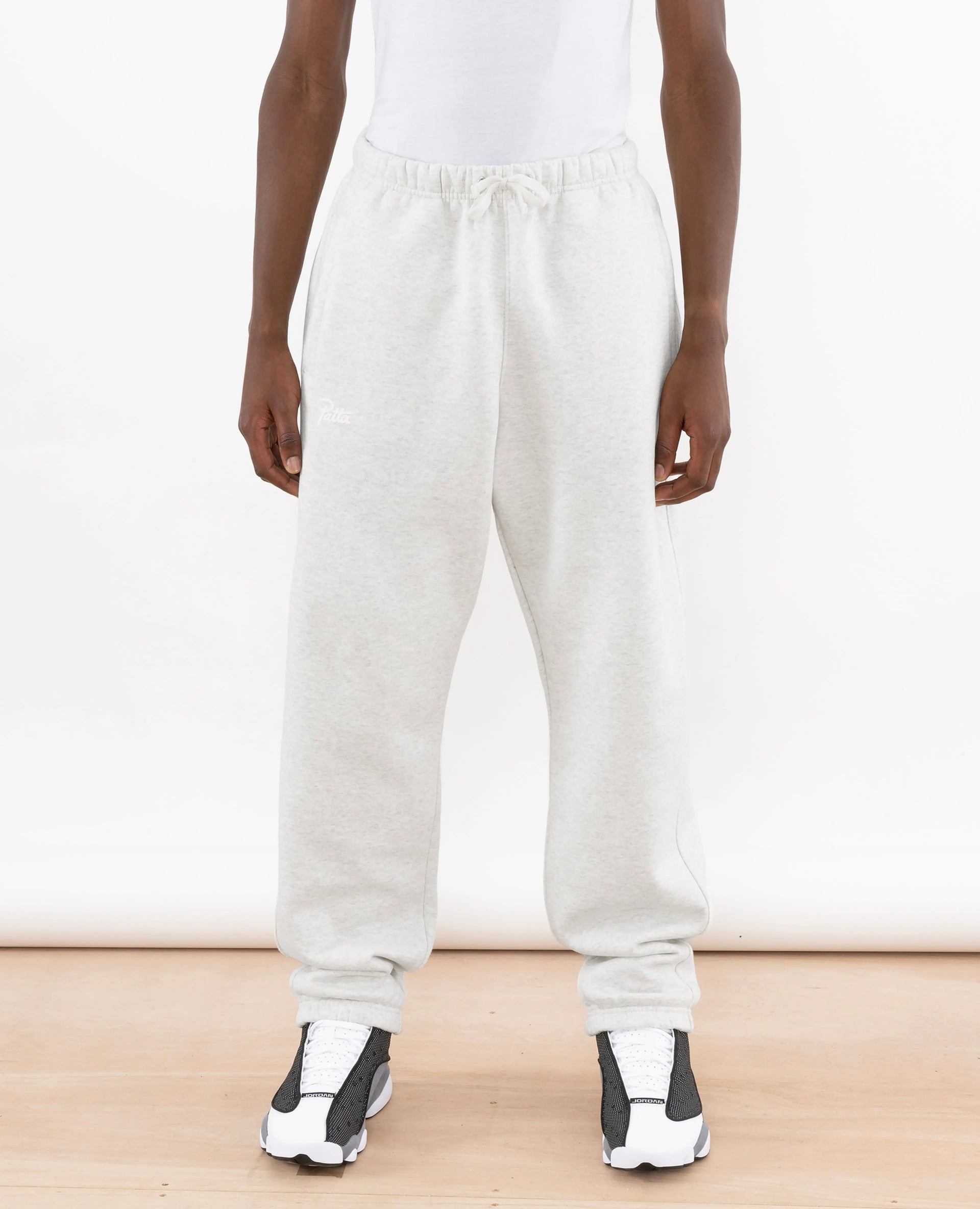 Patta Basic Jogging Pants (Melange Grey) Patta