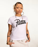 Patta Femme Soft Logo T-Shirt (White)