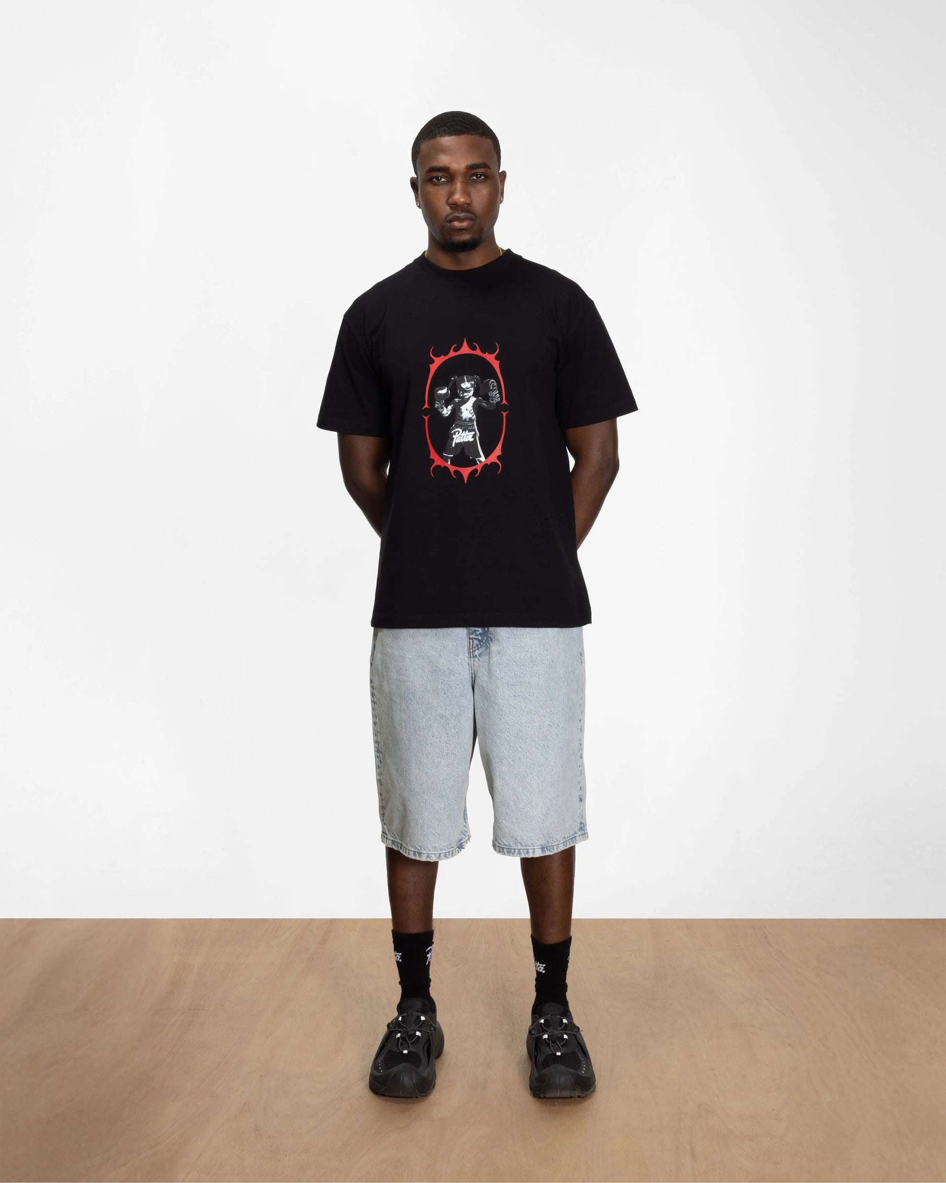 Patta Boxing T-Shirt (Black) Patta