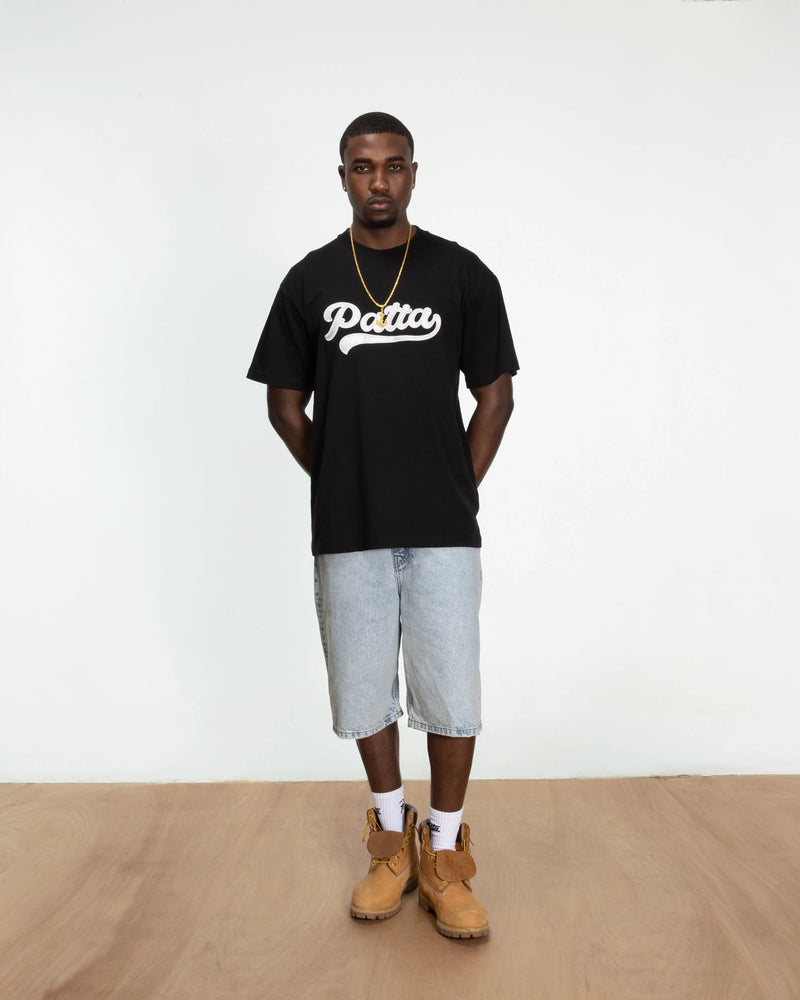 Patta Logo Tail T-Shirt (Black) Patta