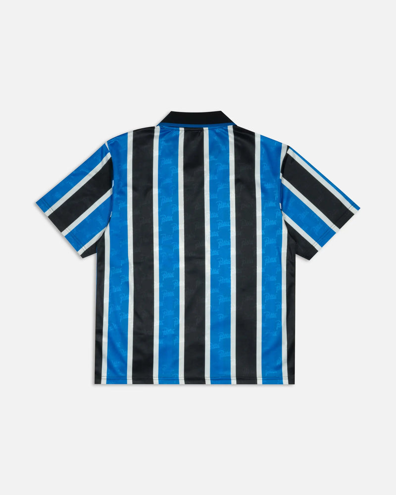 Patta Stripe Football Jersey (French Blue) Patta