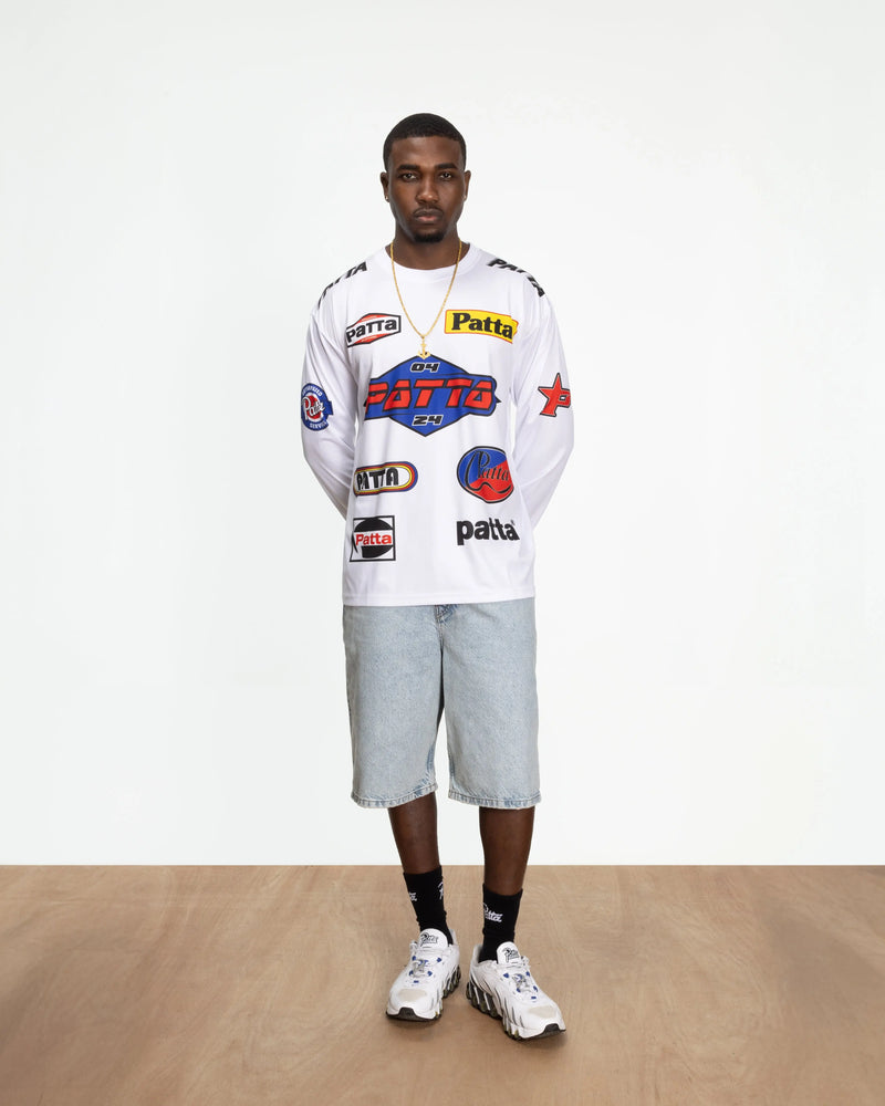 Patta Sponsor Jersey (White) Patta