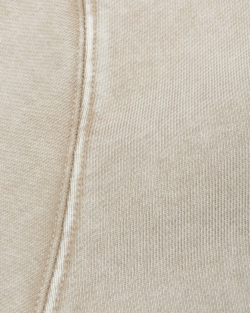 Patta Loopback Logo Zip Hooded Sweater (Irish Cream) Patta