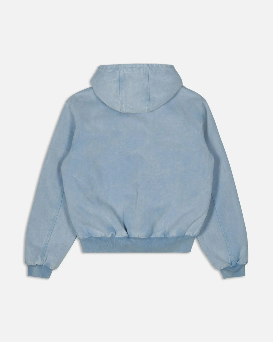 Patta Peace Canvas Hooded Jacket Light Blue Denim (EA) Patta