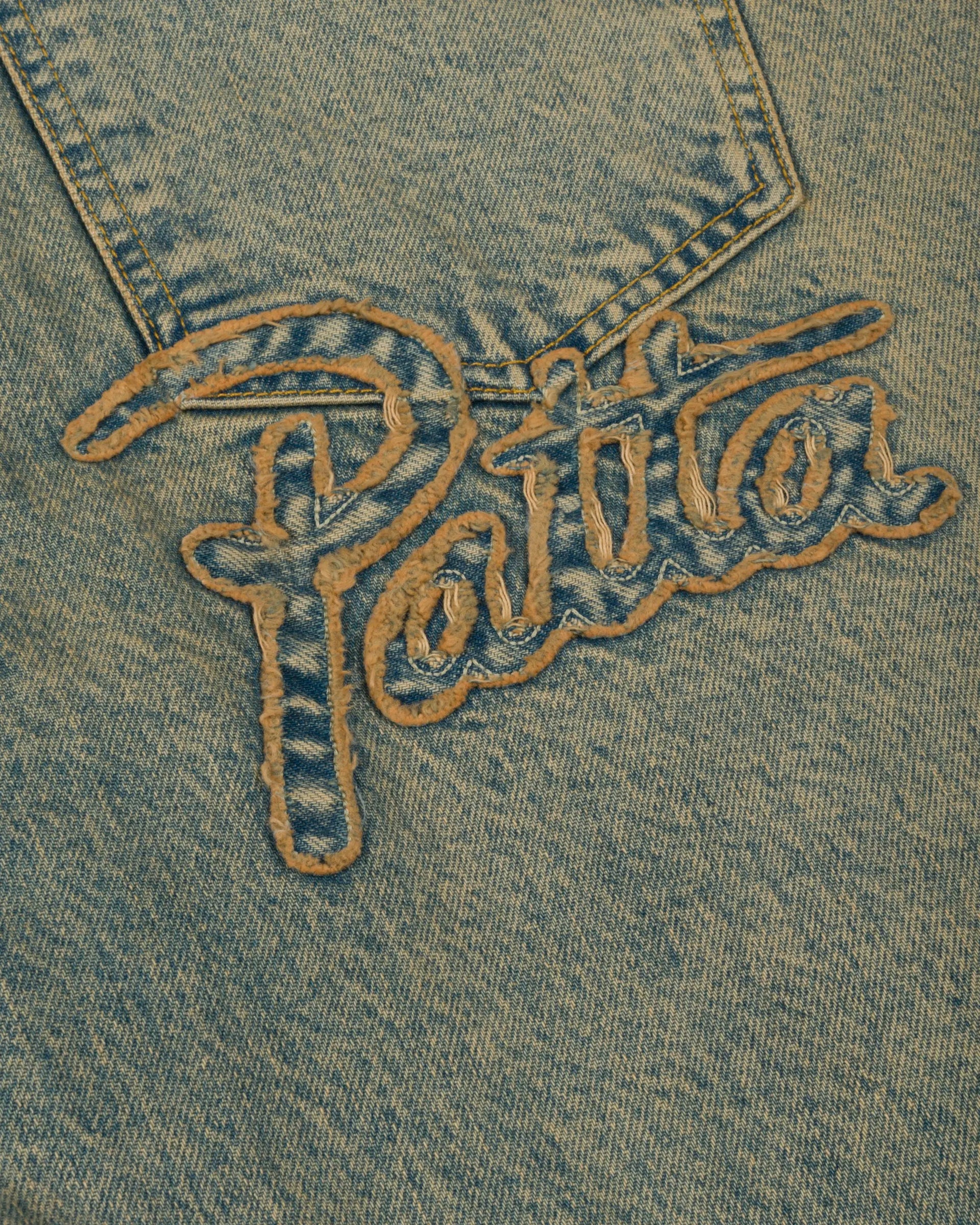 Patta Whiskers Denim Pants (Dark Blue Denim) Patta