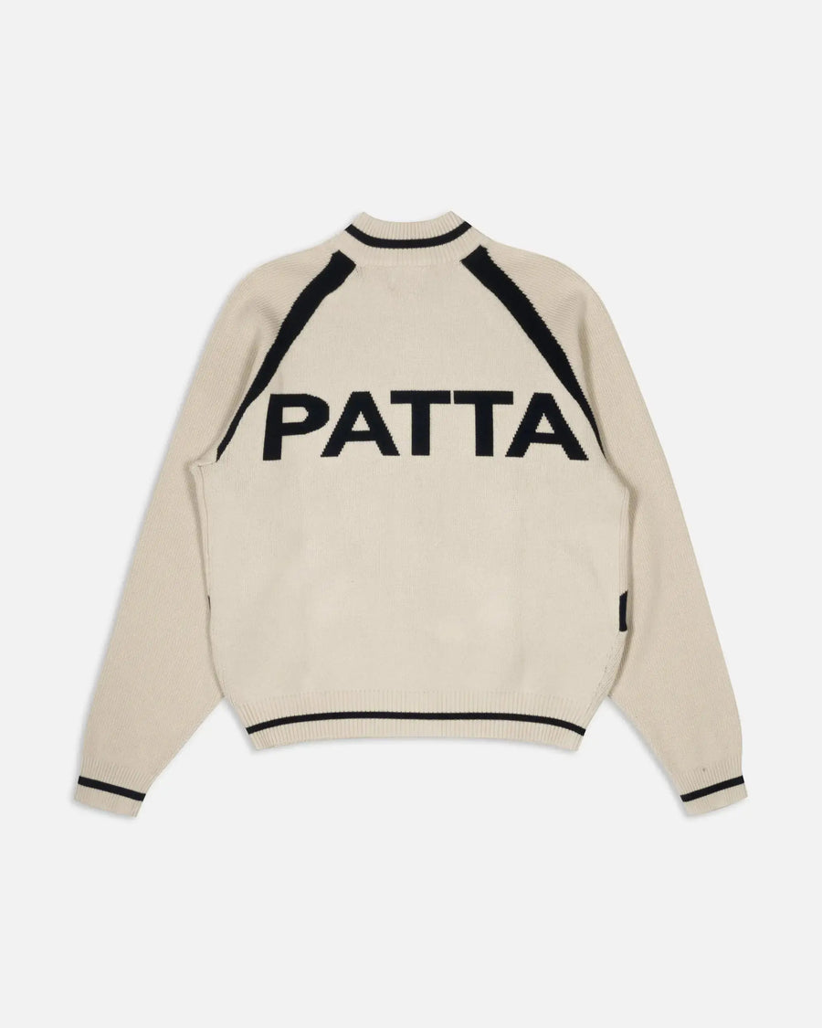 Patta Track Top Cardigan Vaporous Grey (EA) Patta