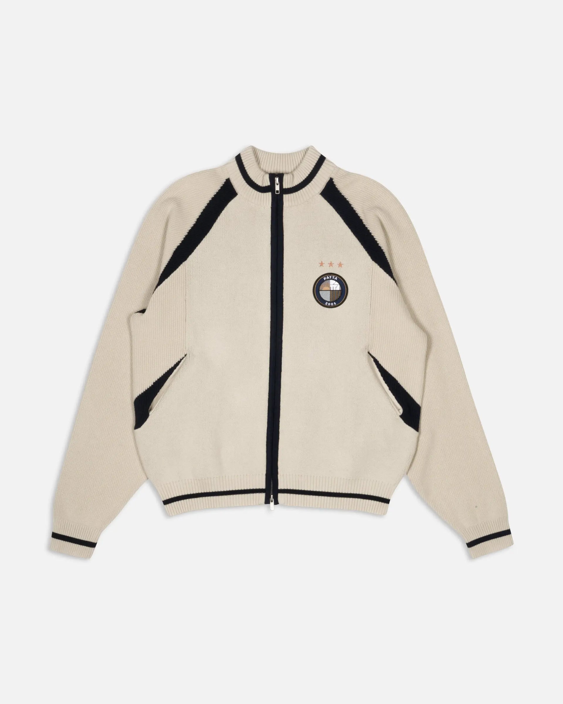 Patta Track Top Cardigan (Vaporous Grey) Patta