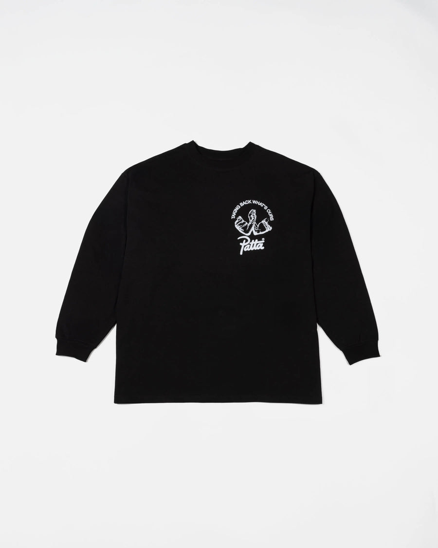 Patta x Joe Freshgoods Coalition Long Sleeve T-Shirt (Black) Patta
