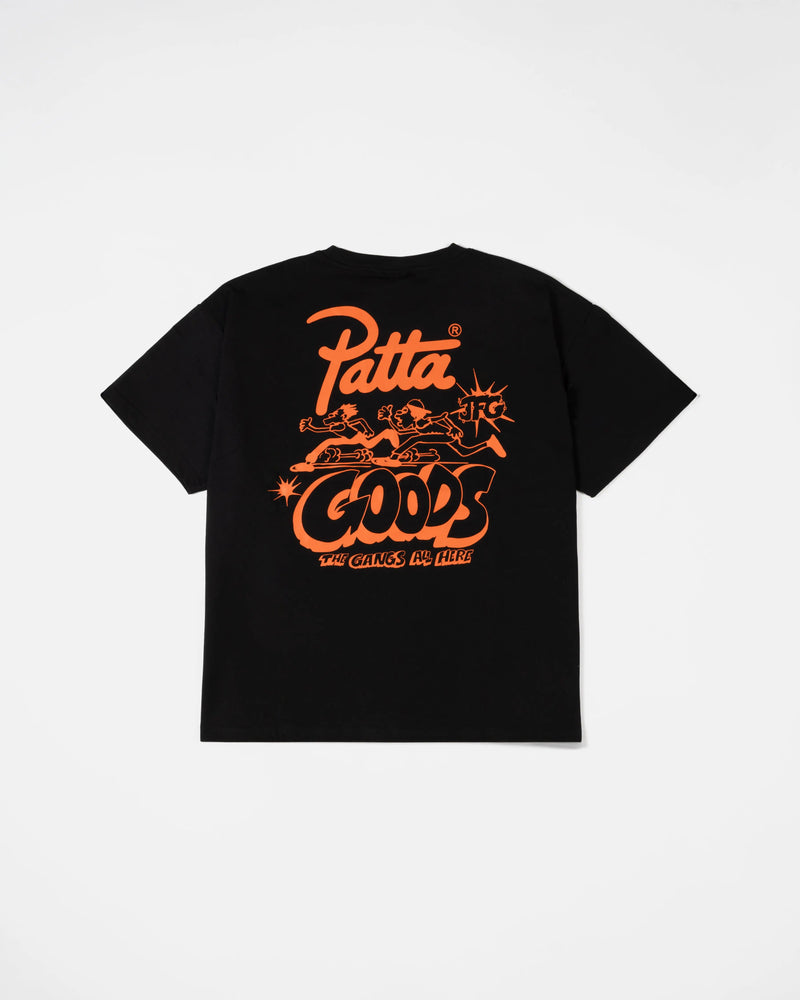 Patta x Joe Freshgoods Gangs All Here T-Shirt (Black) Patta