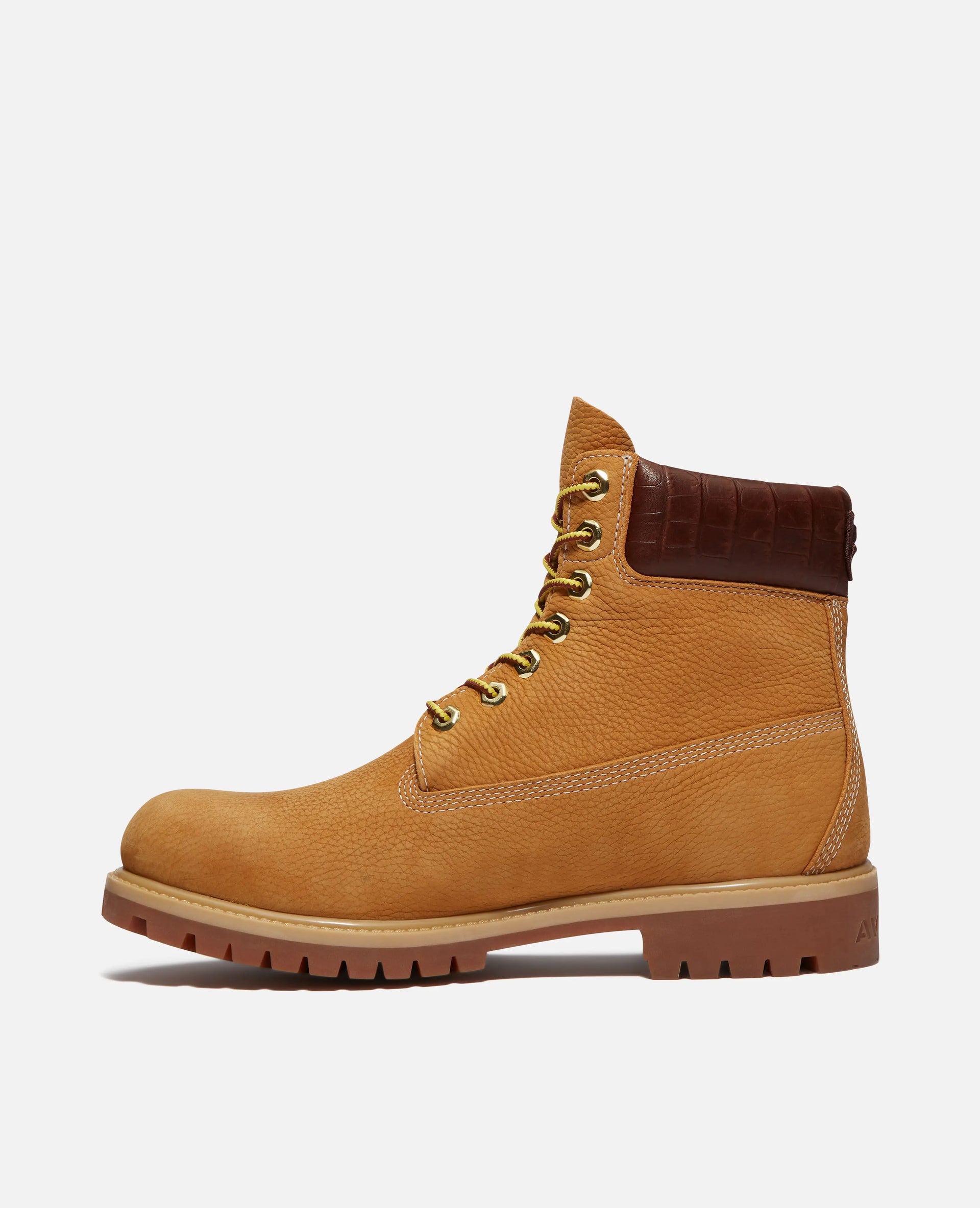 Avirex x Timberland Premium 6 INCH Lace Up Waterproof Boot (Wheat Nubuck/W MDBRN) Timberland