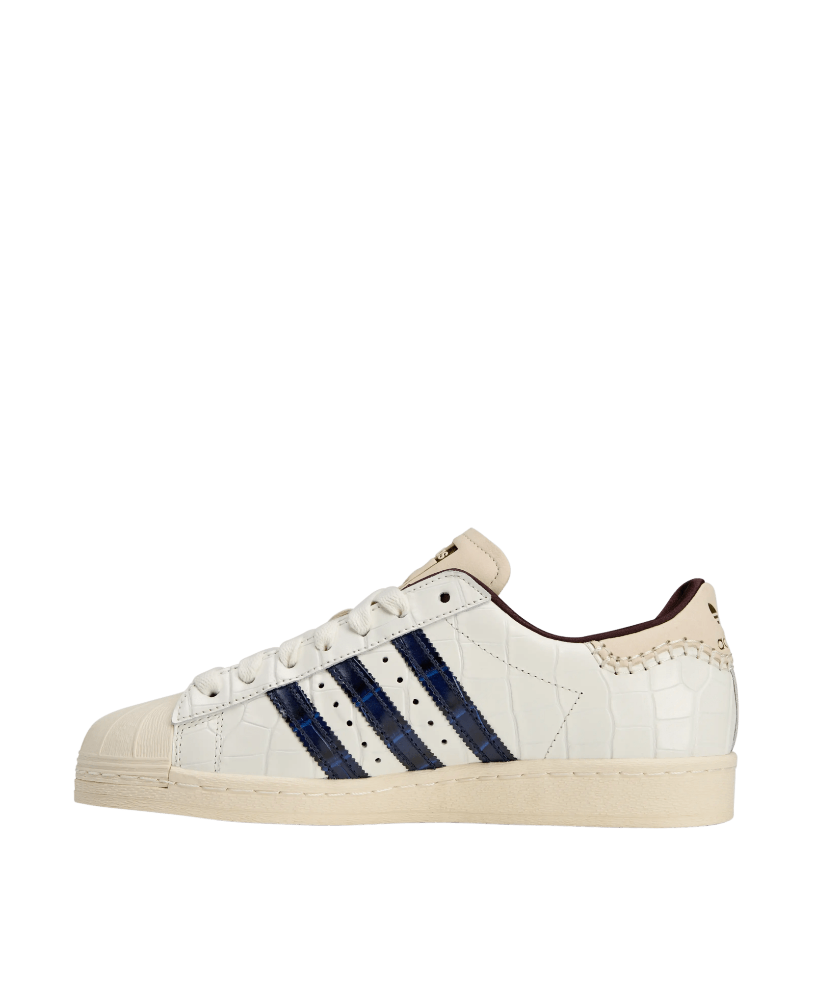 Adidas Wales Bonner Superstar (Wonder White/Collegiate Navy/Night Red) - Patta