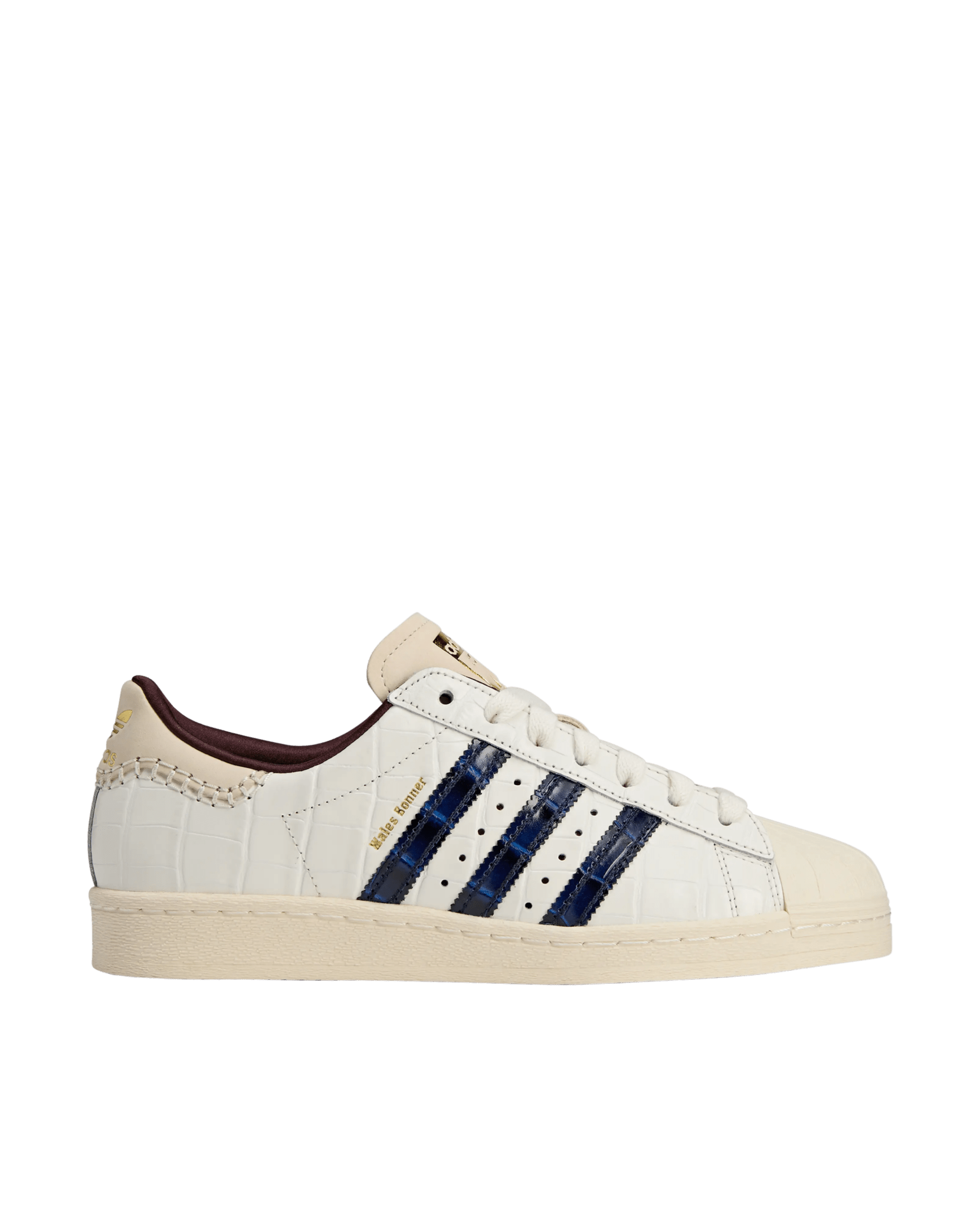 Adidas Wales Bonner Superstar (Wonder White/Collegiate Navy/Night Red) - Patta