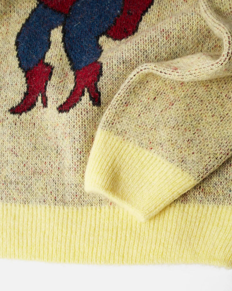 byParra Stupid Strawberry Knitted Pullover - Patta