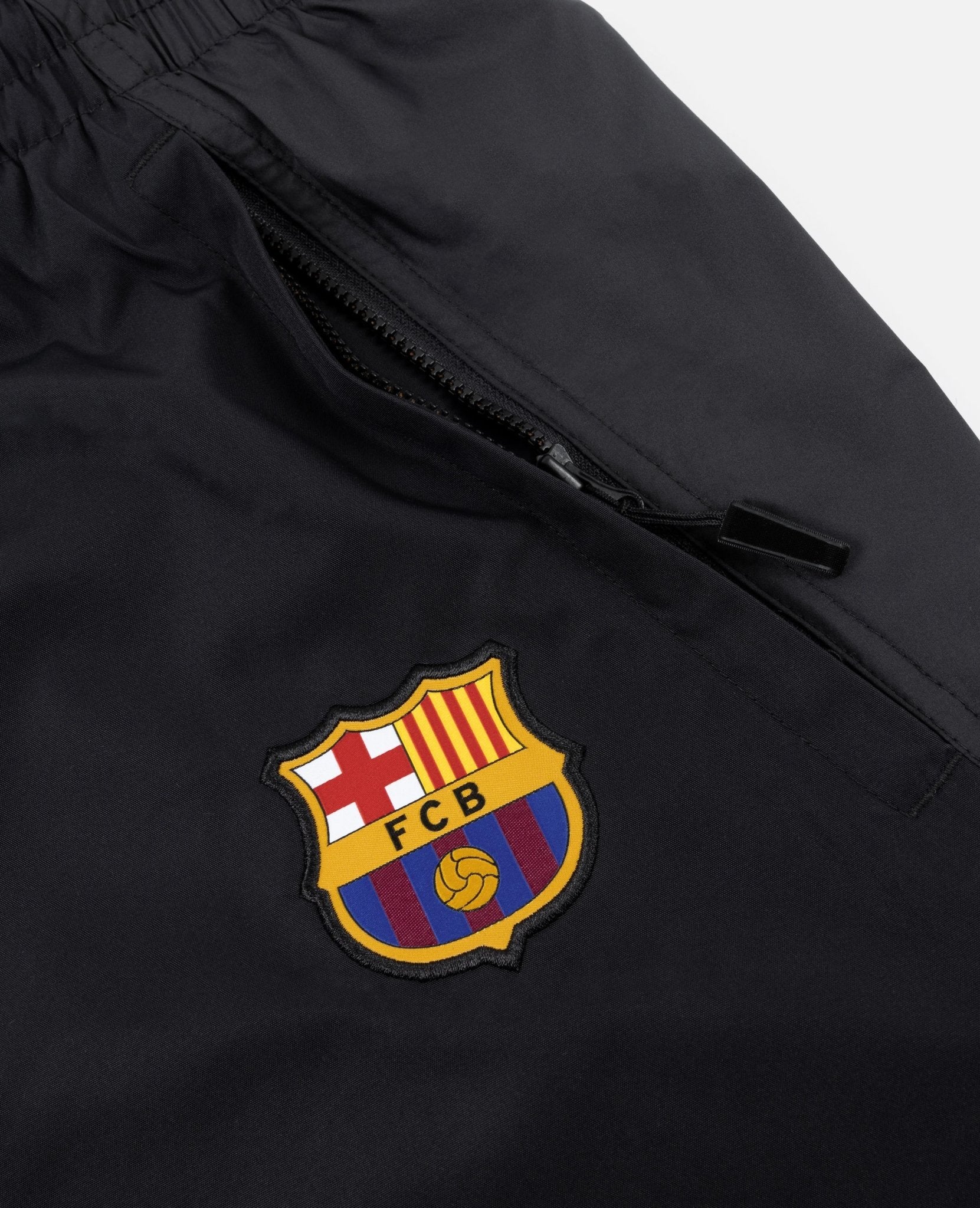 FCB x Patta Culers del Món Track Pants (Black/White) - Patta