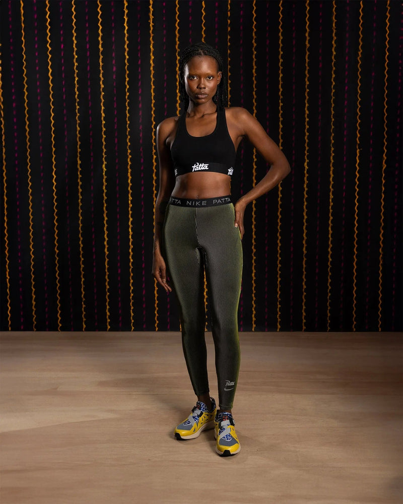 Nike x Patta Running Team Leggings (Saffron Quartz/Sanddrift) - Patta