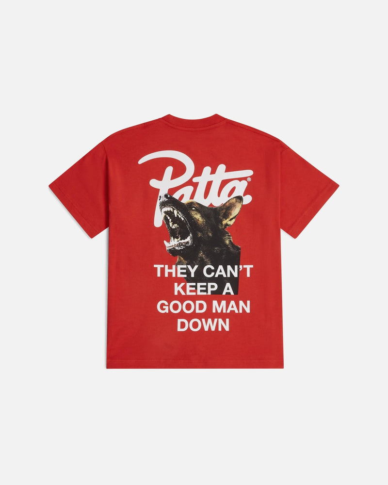 Patta Bark T-Shirt (Racing Red) - Patta