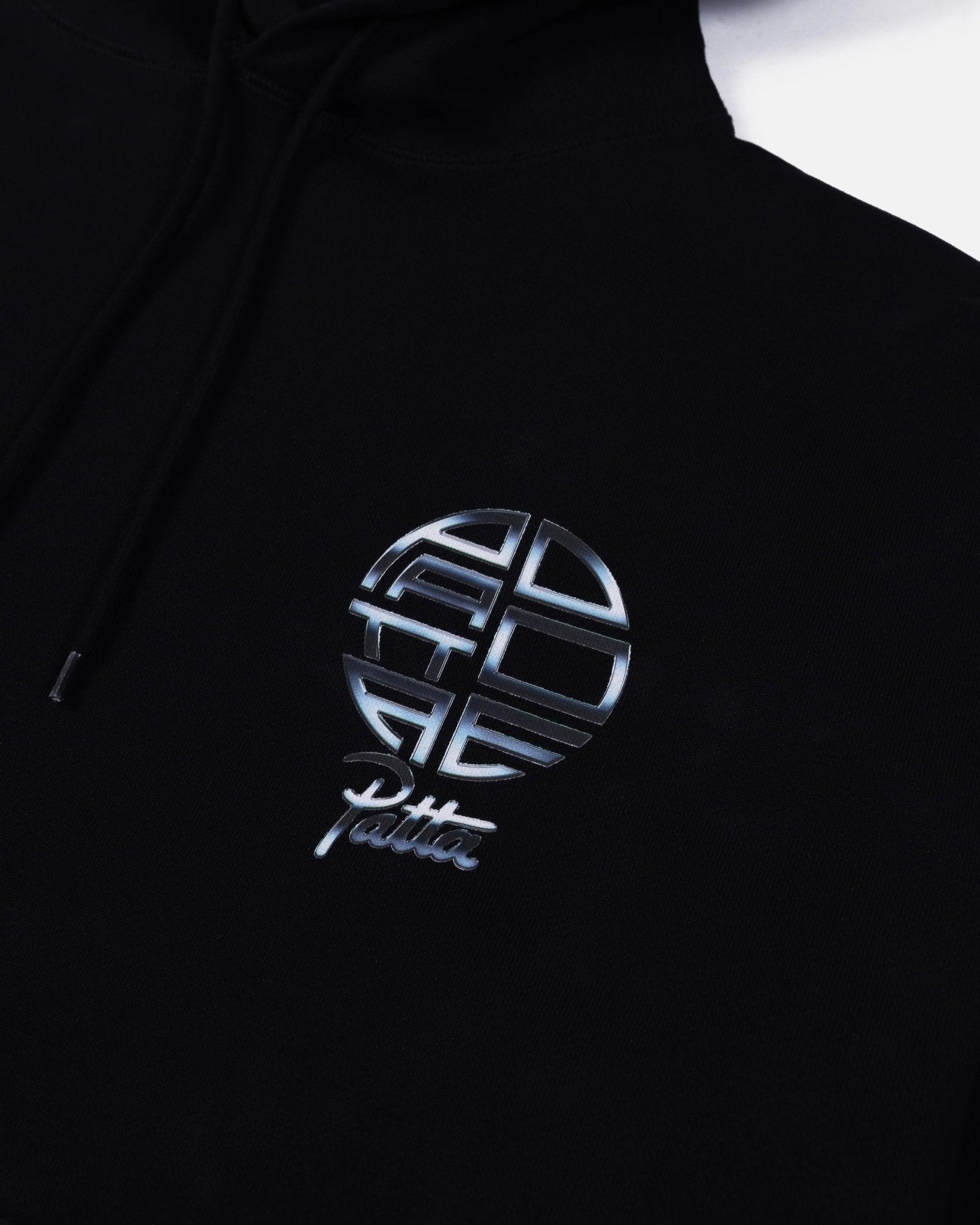 Patta x DOE 20/10 Hooded Sweater (Black) - Patta