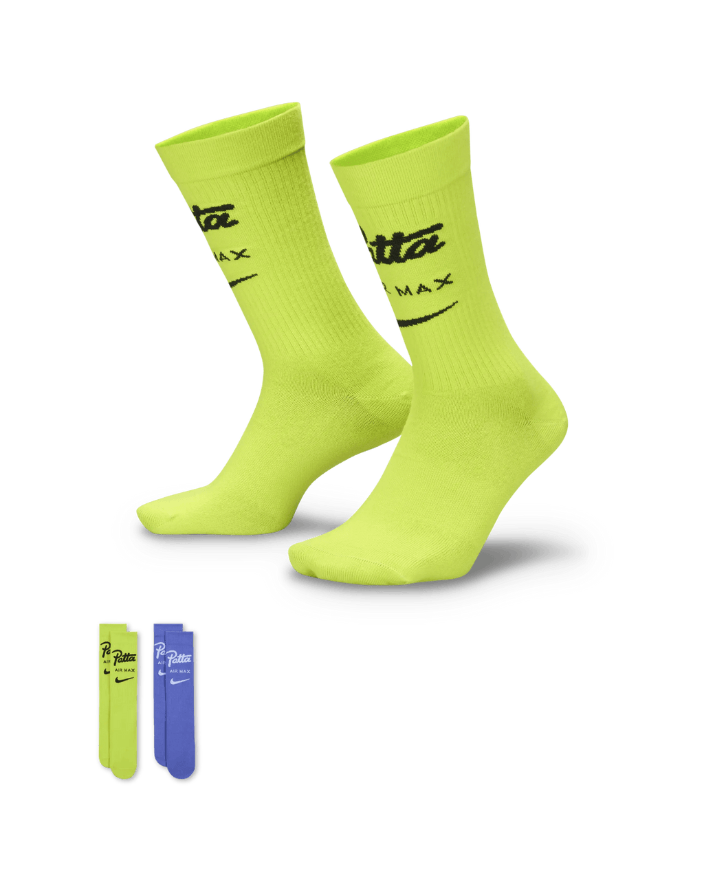 レッグウェア Nike Patta Crew Socks (2 Pairs) 25-27cm patta-x-nike-crew-socks-2-pack