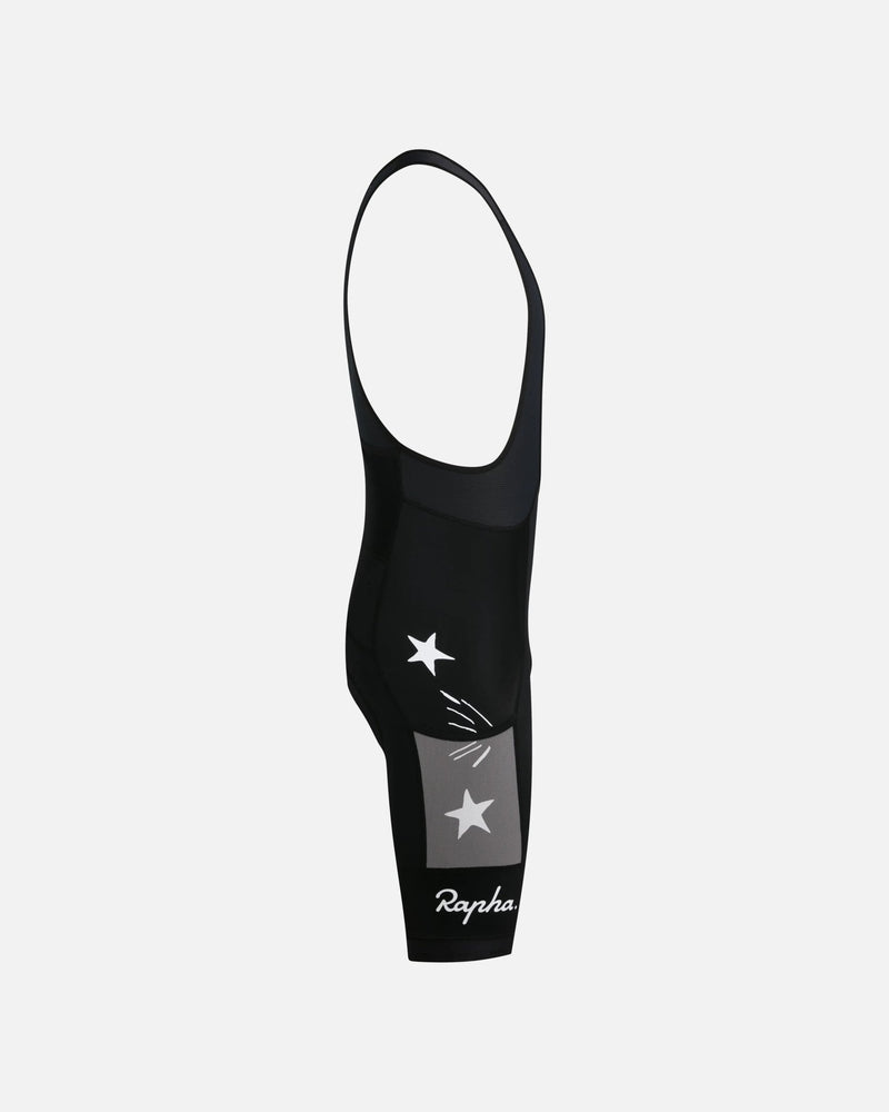 Patta x Rapha Men's Pro Team Cargo Bib Shorts (Black/Stone) - Patta