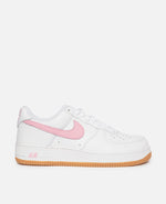 Nike Air Force 1 Low Retro (White/Pink-Gum Yellow-Metallic Gold) Nike