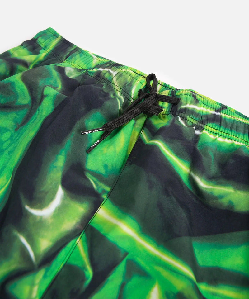 Patta x Bodil Ouedraogo Panelled Tracksuit (Green AOP/Grey AOP) Patta